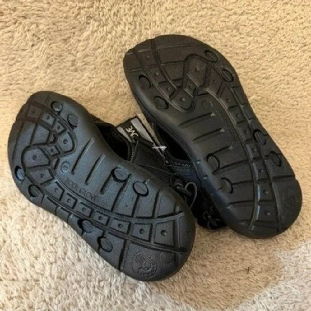 Body Glove Kids River Sandal Black Yellow Youth Size 3Y Shoes Waterproof New